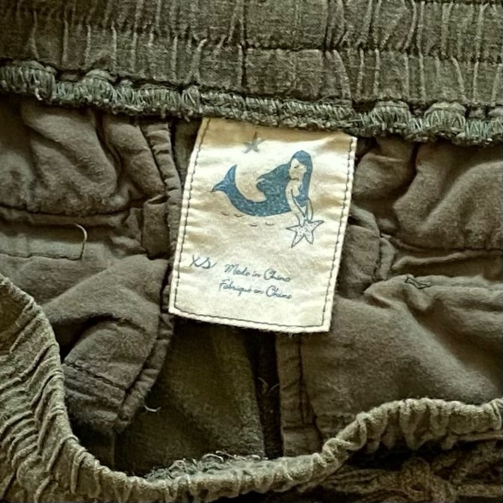 Anthropologie Embroidered Linen Drawstring Shorts - Picture 12 of 13